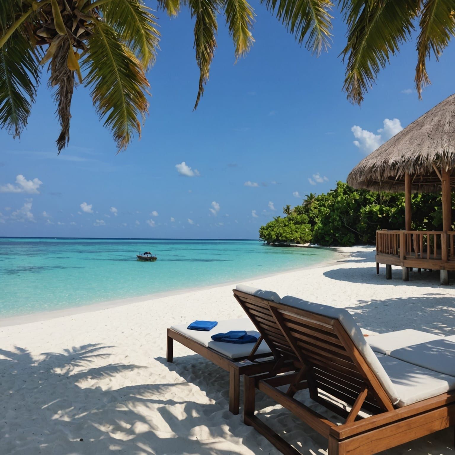 Tropical Paradise in Maldives