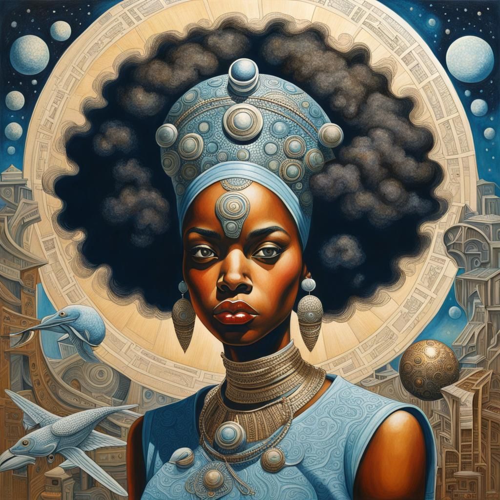 Hyperdetailed Art Inspired by African American Artists