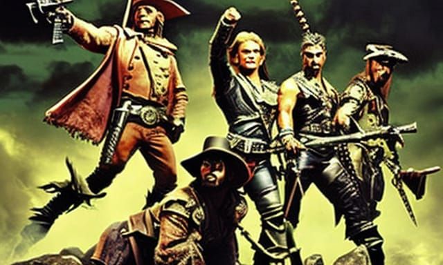 Cowboys, Death Angel in Post-Apocalyptic West