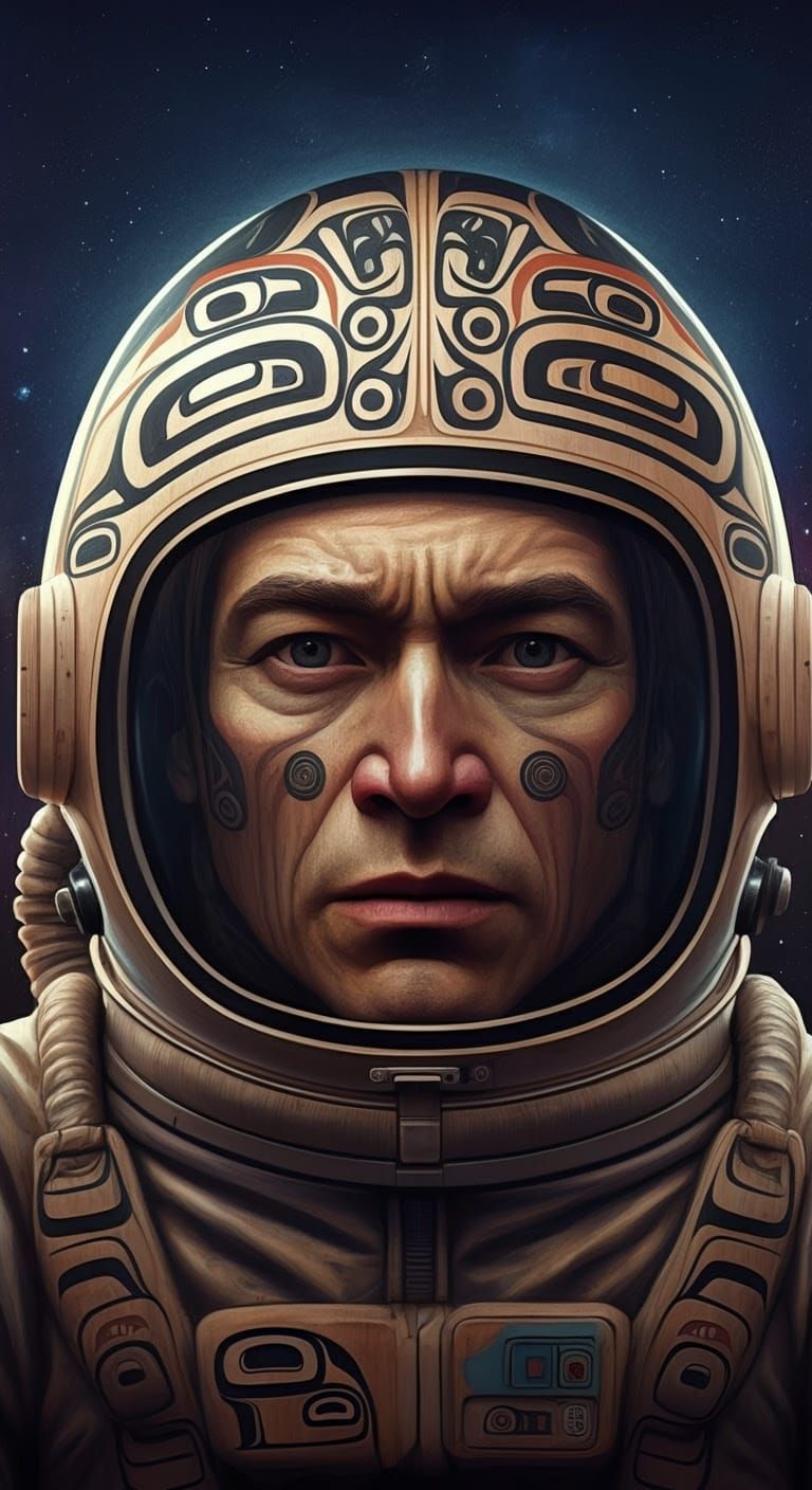 haida astronaut, 2040