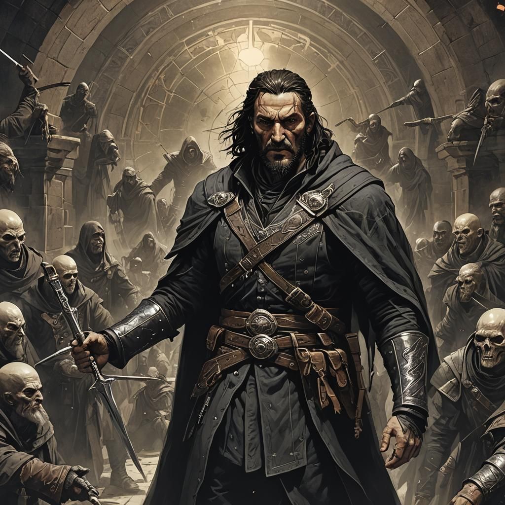 Gaelan Starfire: Immortal Assassin in a Fantasy Epic