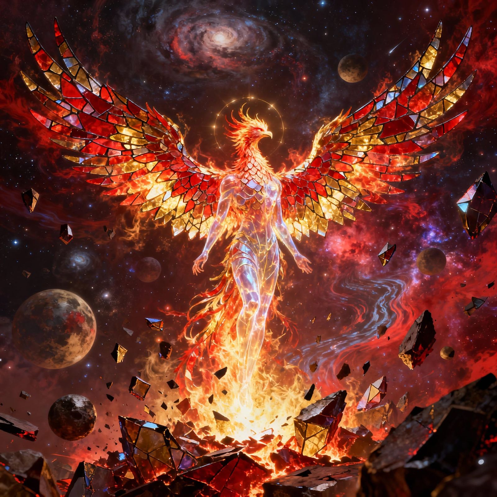 Immortal Phoenix Erupts from Cosmic Debris