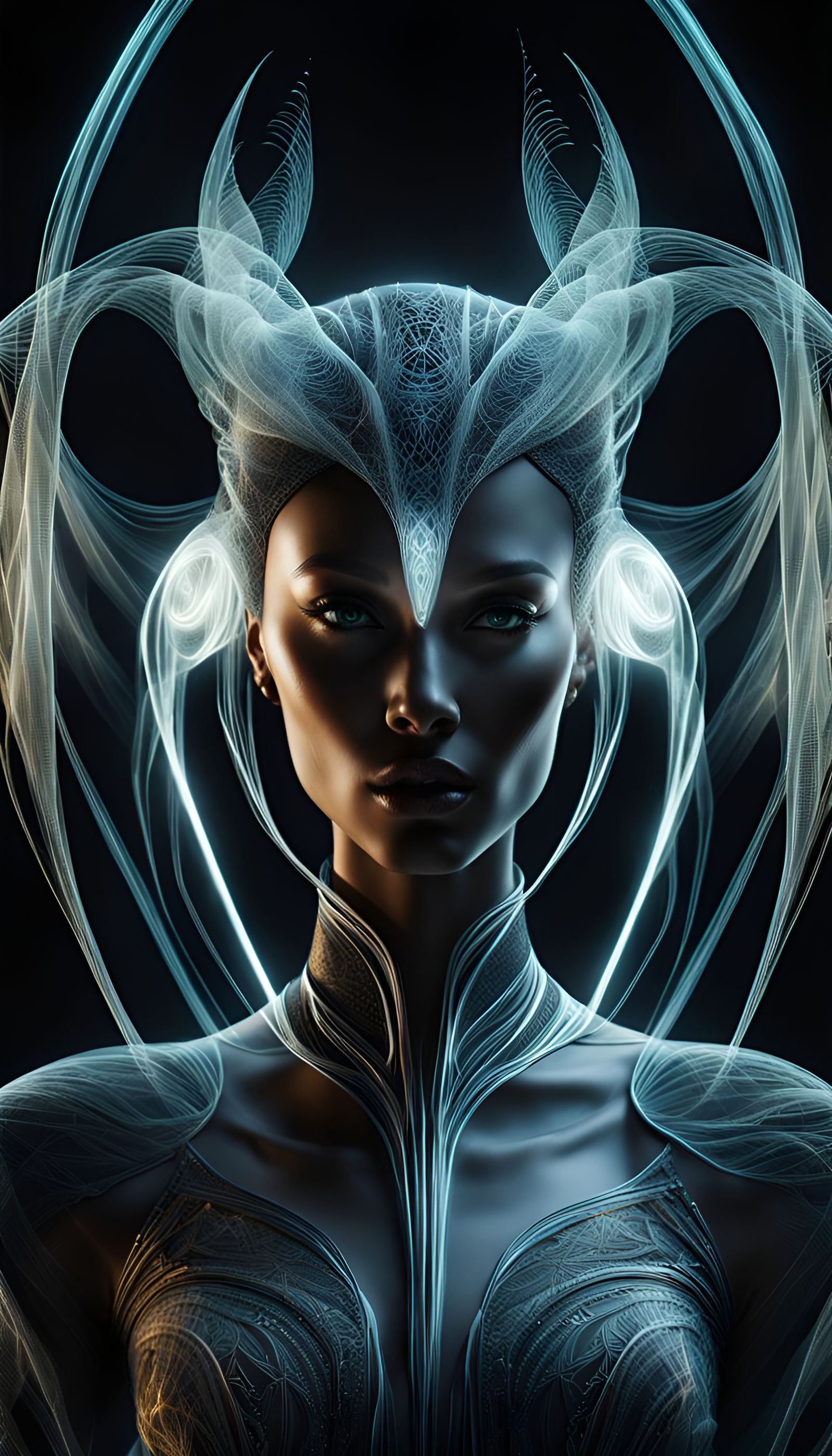 I tried to make you human, so I gave you my heart
When you leave my arms, my eyes go dark