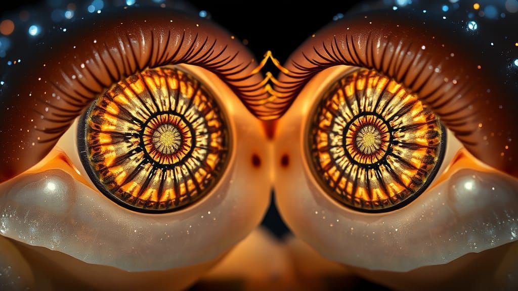 Loving Tardigrades: Recursive Eyes Capture Infinity