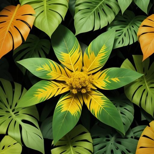 Vibrant Croton Sunny Star in Terracotta Pot