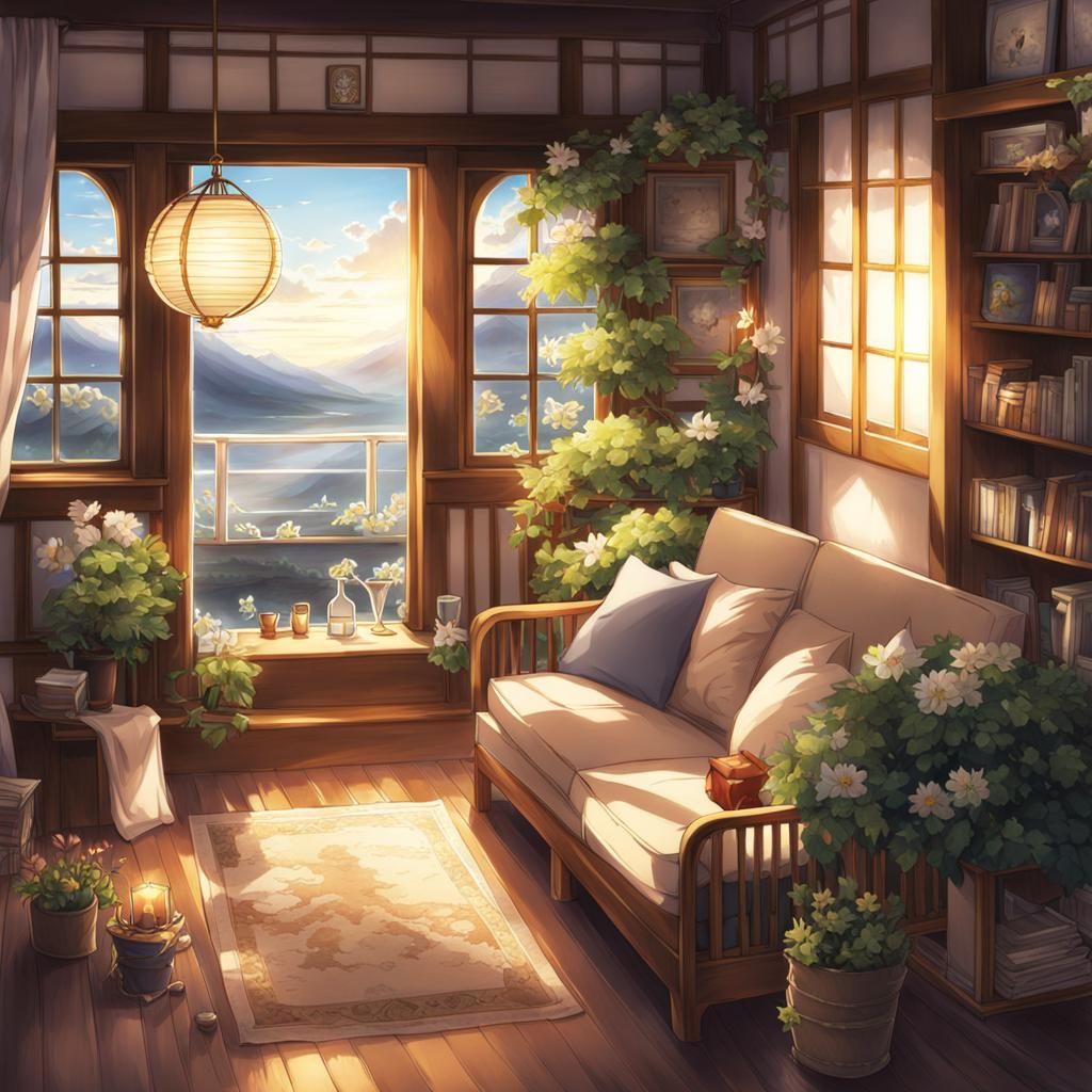 Anime Style Memories of Home