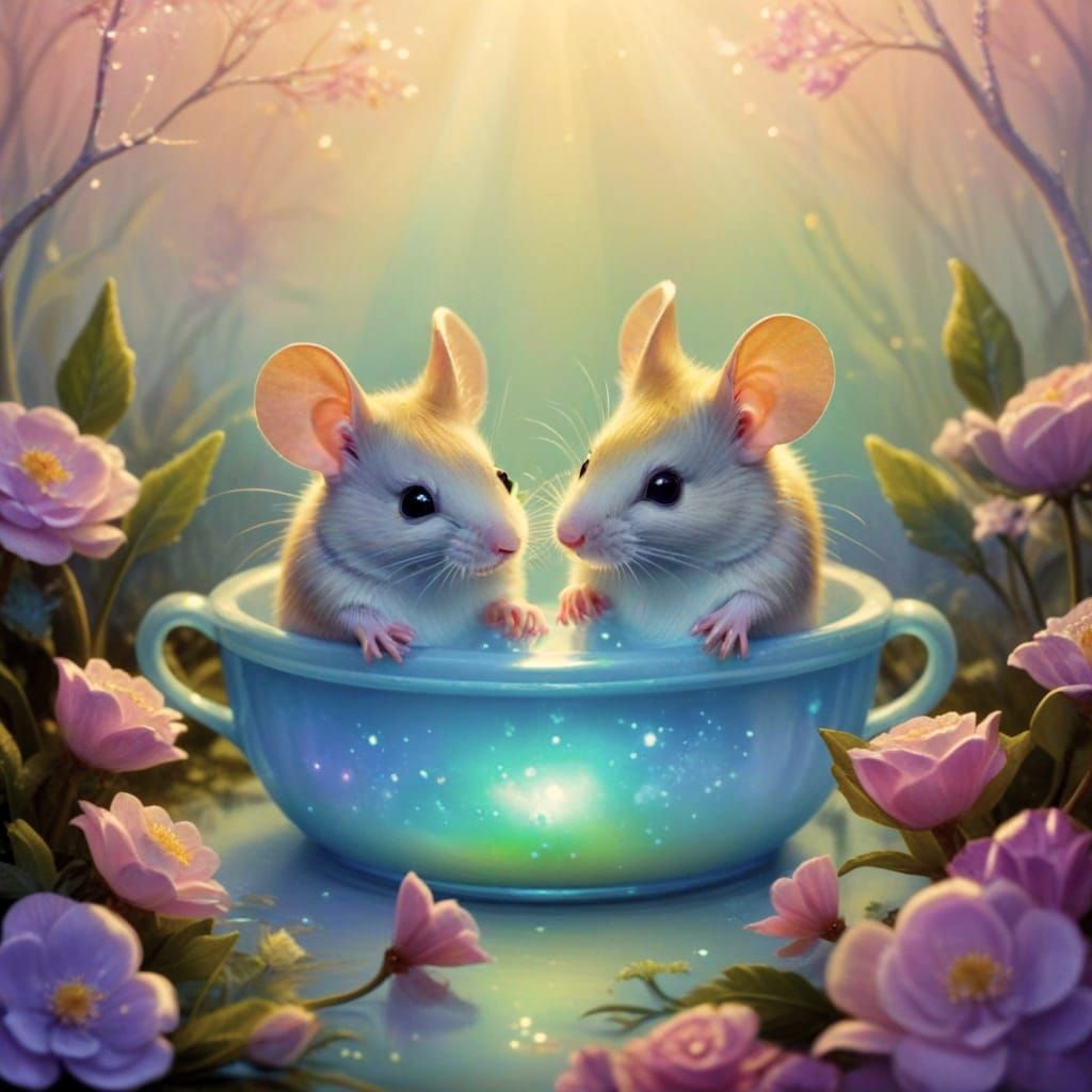 Opalescent Mice Singing