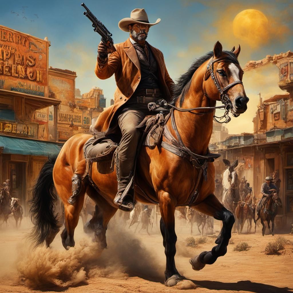 The Famous Wild West Gunslinger \