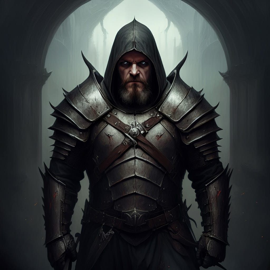 Dark Fantasy Artwork in a Grimdark Aesthetic