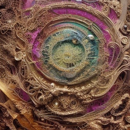 Thumbelina in a Walnut Shell: Whimsical Macro Photograph