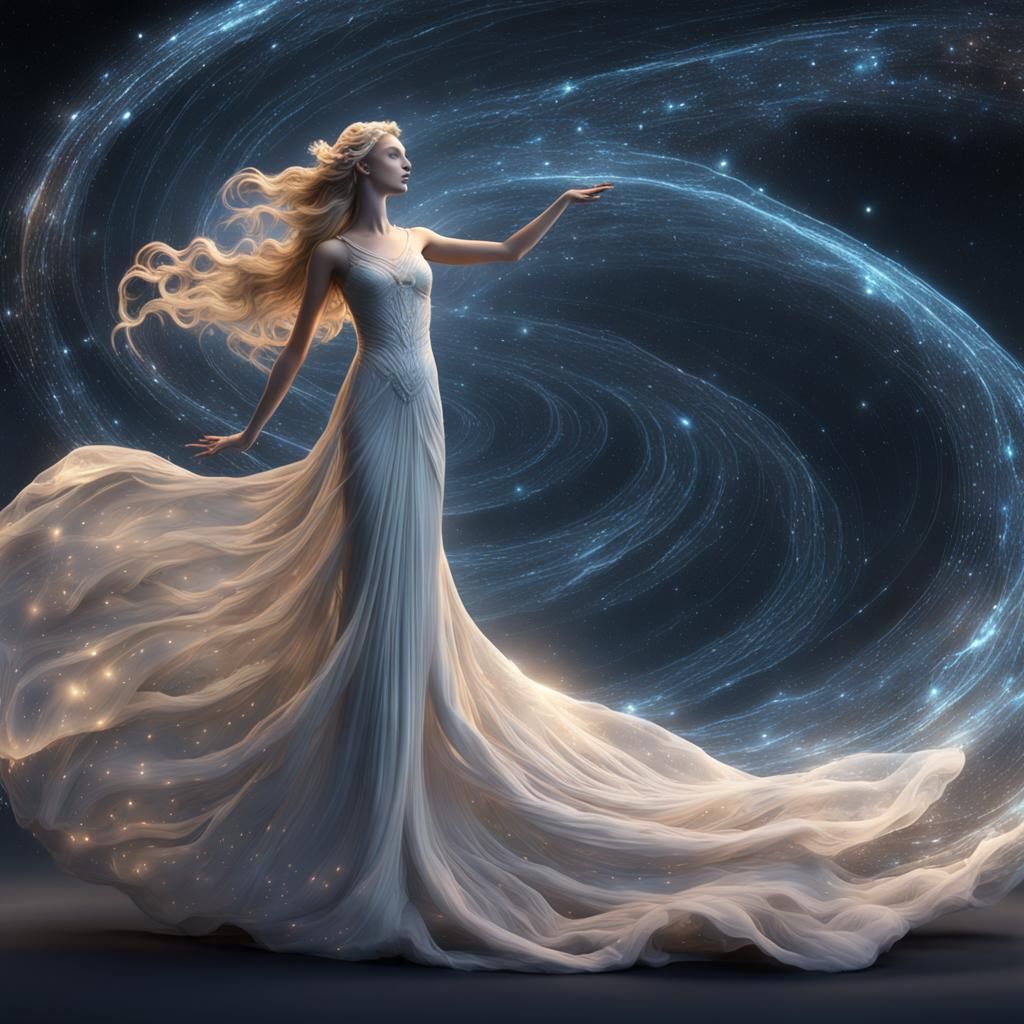 Aphrodite: Ethereal Goddess Sculpted in Octane Render