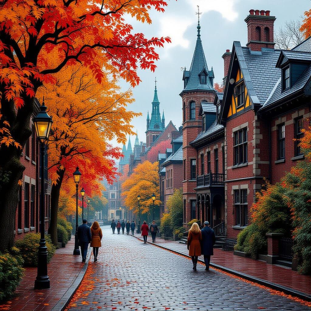 Miskatonic University in Autumnal Splendor