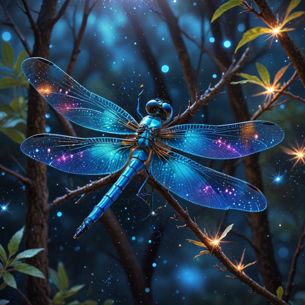 Beautiful dragonfly