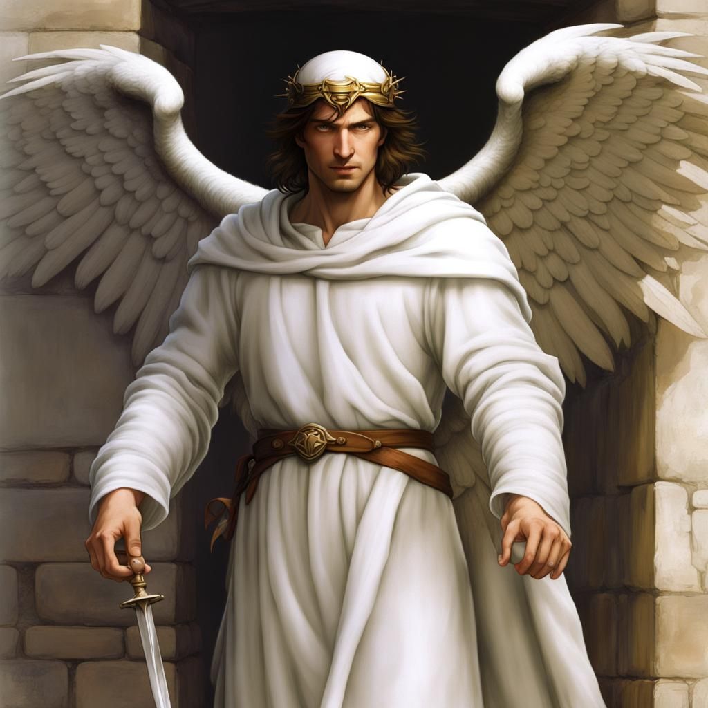 Raphael, the Archangel and Guardian of the Watchtower of the East,