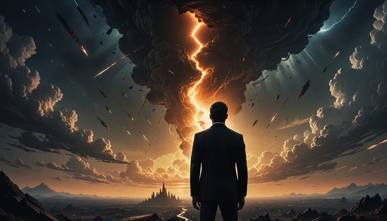 MIB Facing Rapture in Epic Cinematic Concept Art