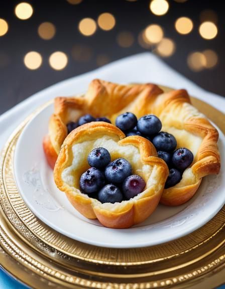 Cream Cheese Pastries in High Renaissance Style