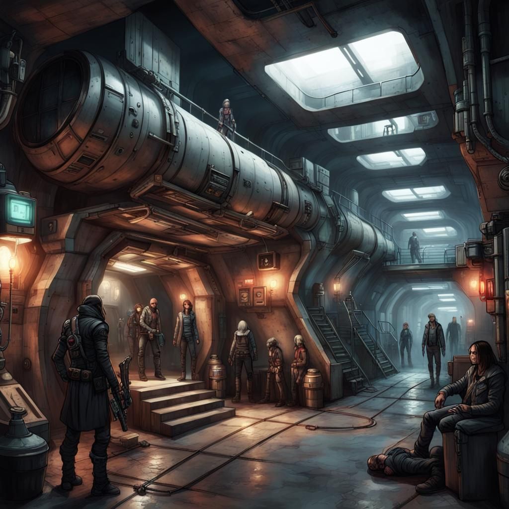 Futurepunk Hideout: Sci-Fi Underground Outlaws