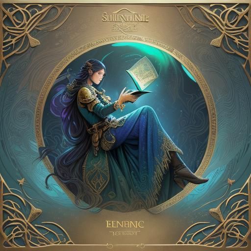 Magical Album Reveals Vibrant Fantasy Scenes