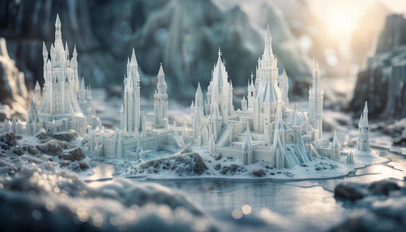 Miniature Ice Citadel