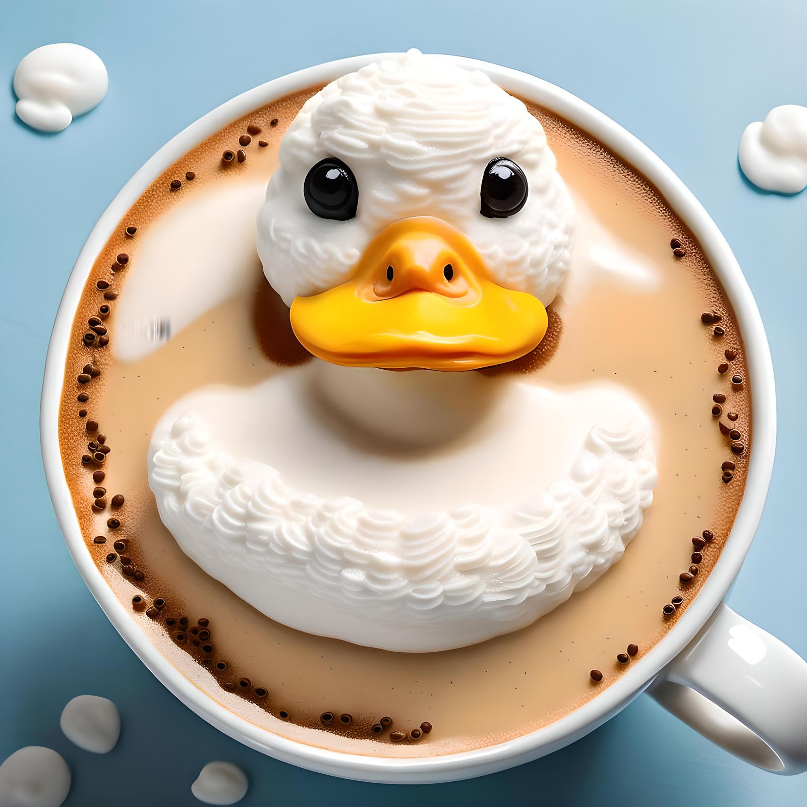 ☕ A Duck Cappuccino Kinda Day! ☕