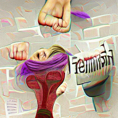 Feminism Conceptual Illustration: Equality and Empowerment