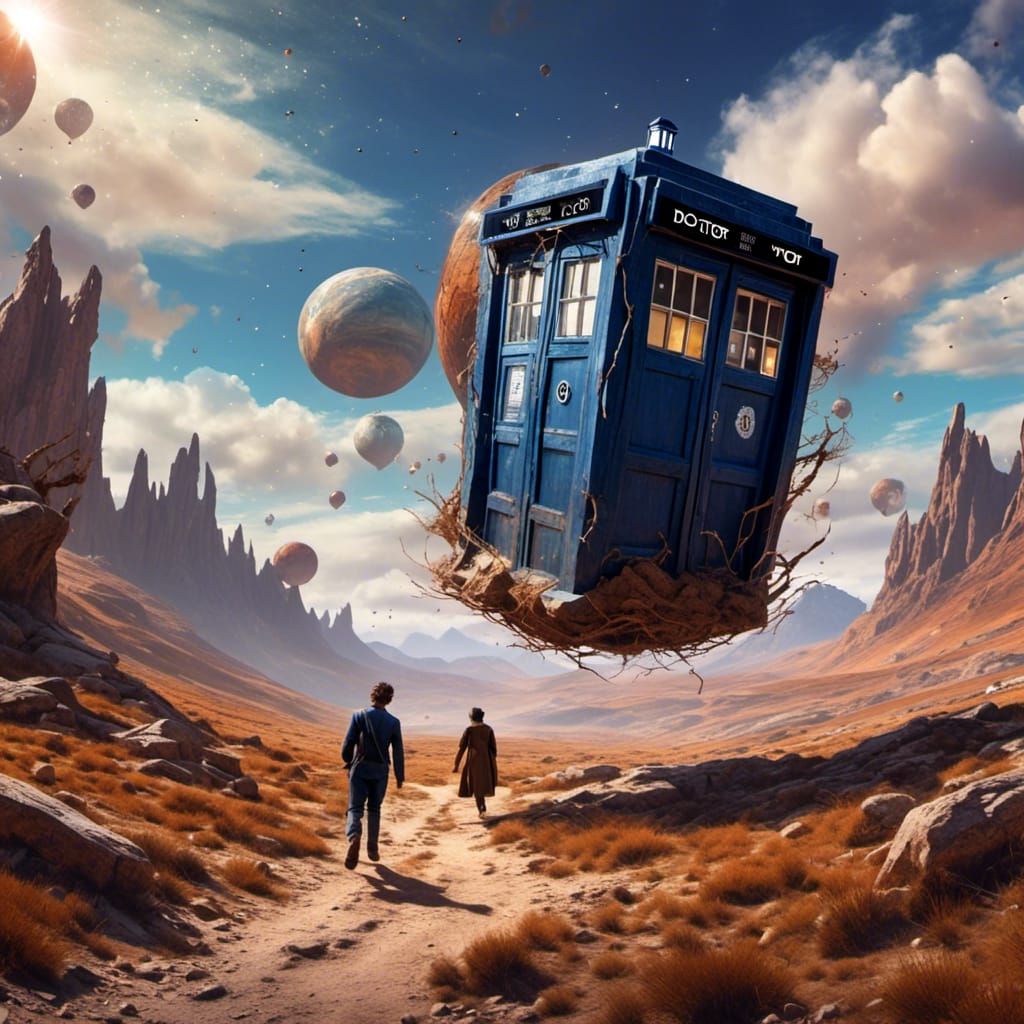 Doctor Who TARDIS Lands on Alien Planet
