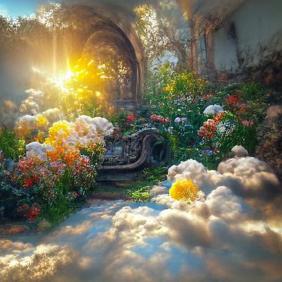 Secret flower garden