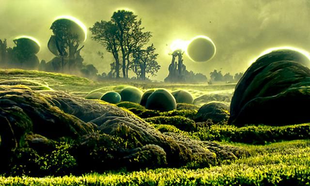 Surreal Alien Landscape Photography in 16K Resolution