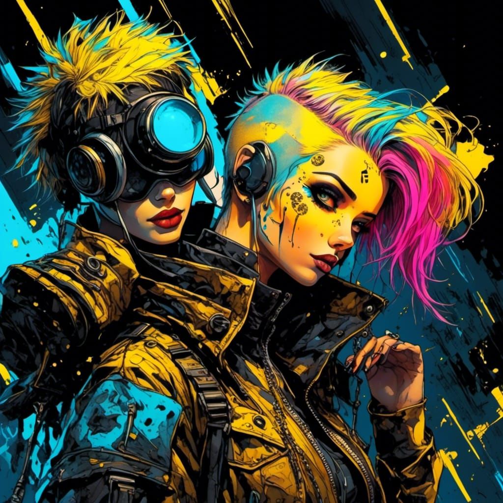 Taybean Cressida and Reecey Reno, Detonation Specialists, 2099