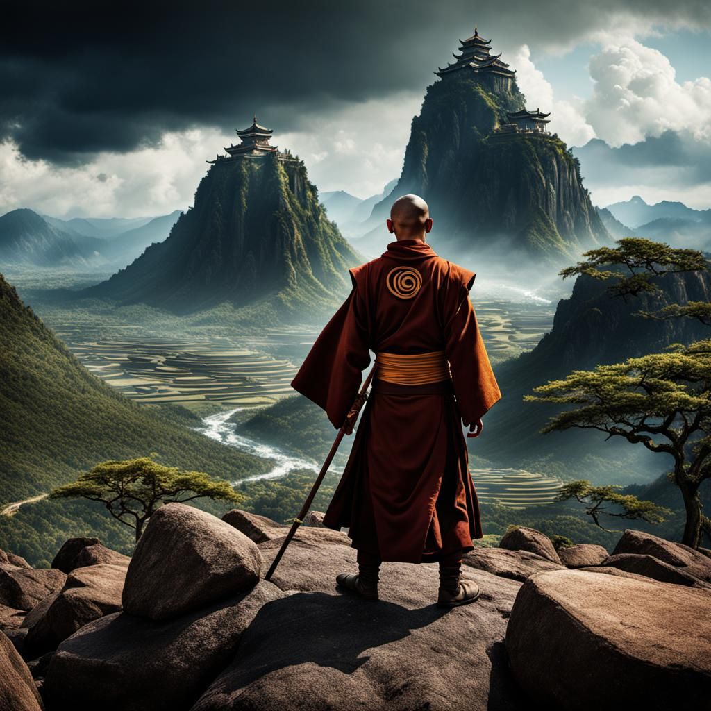 Earthbending Monk Inspired by Avatar: The Last Airbender