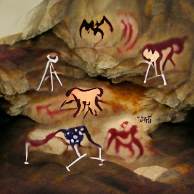 Nemesis Depicted in Ancient Cave Painting