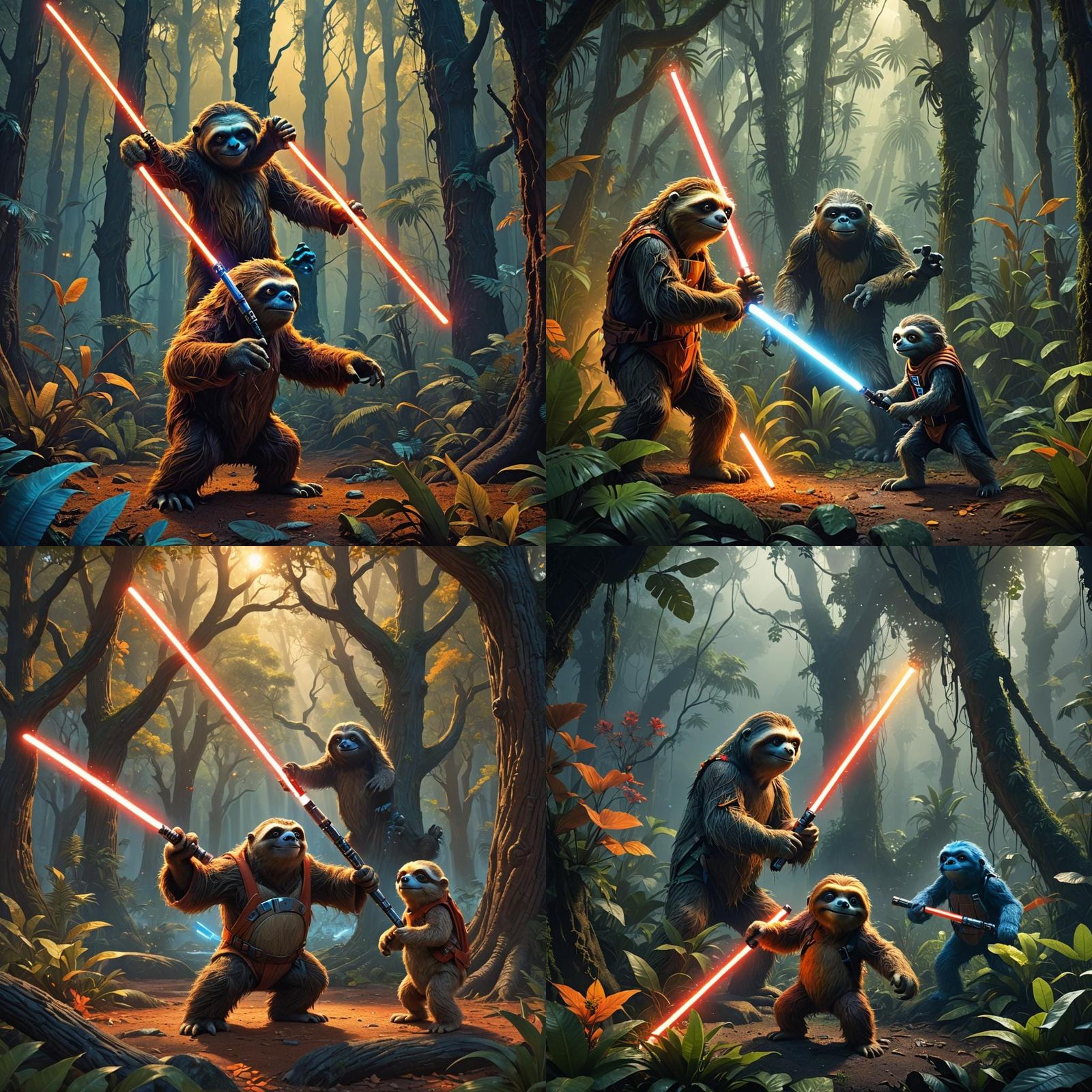 Epic Lightsaber Duel: Sid vs. Elmo