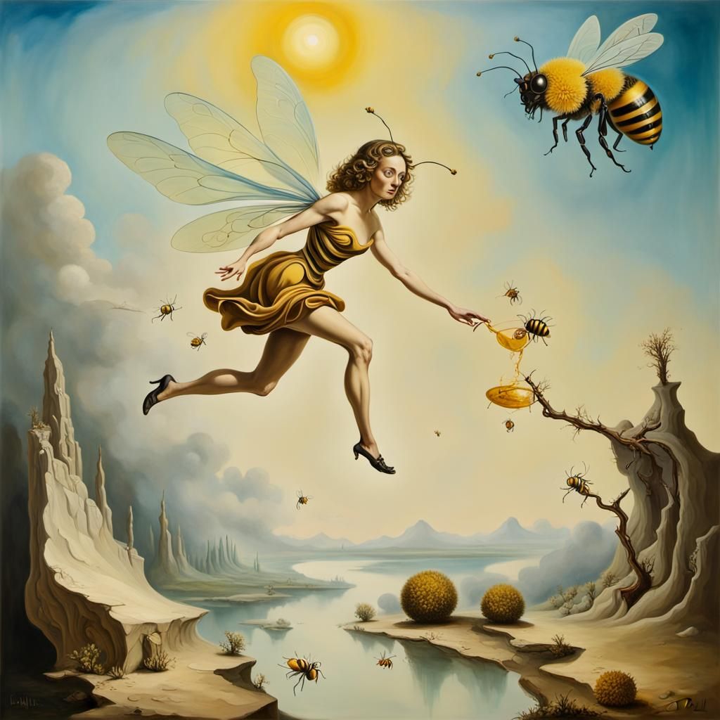 Fairy and Bees