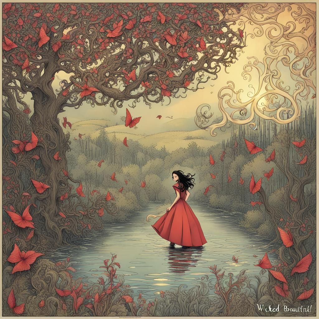 Beautiful and Wicked AI-Generated Art