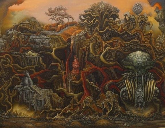 Wonderland Tea Party in Alternate Reality