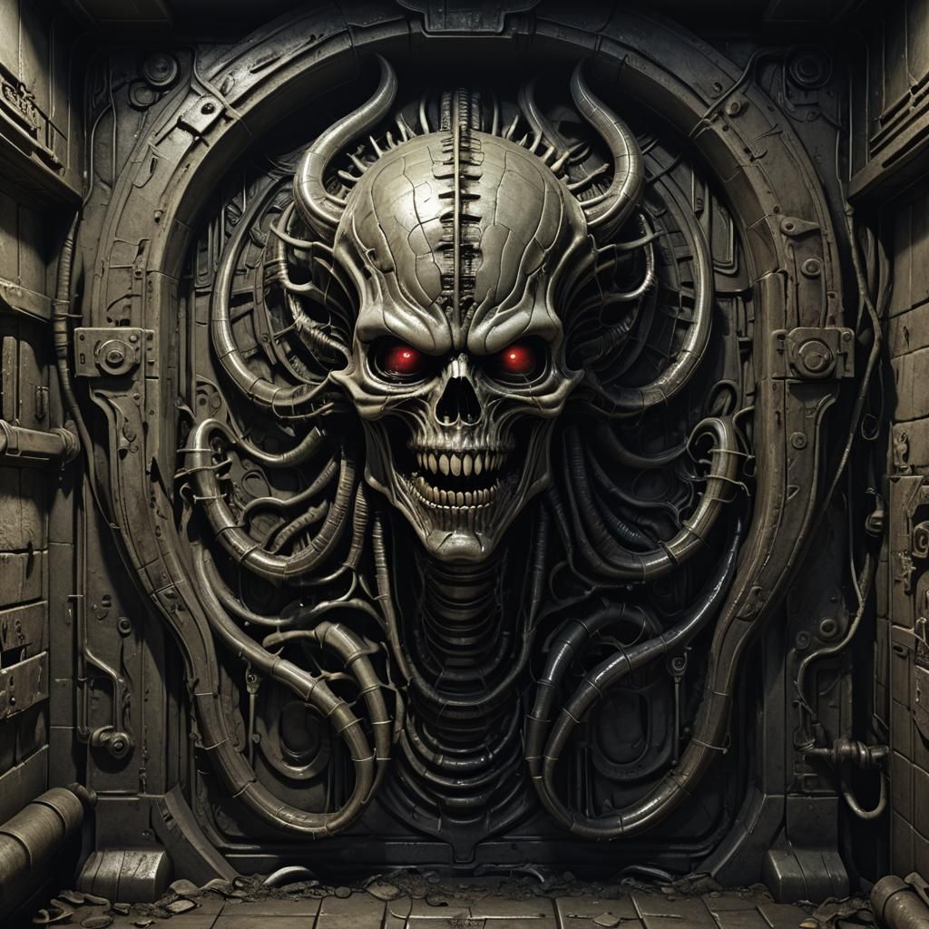 Demons Emerge: Hyperrealistic Horror Art