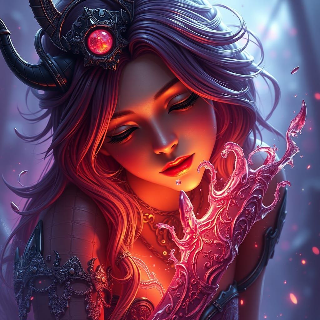 Fantastical Matte Painting with Deep Colors