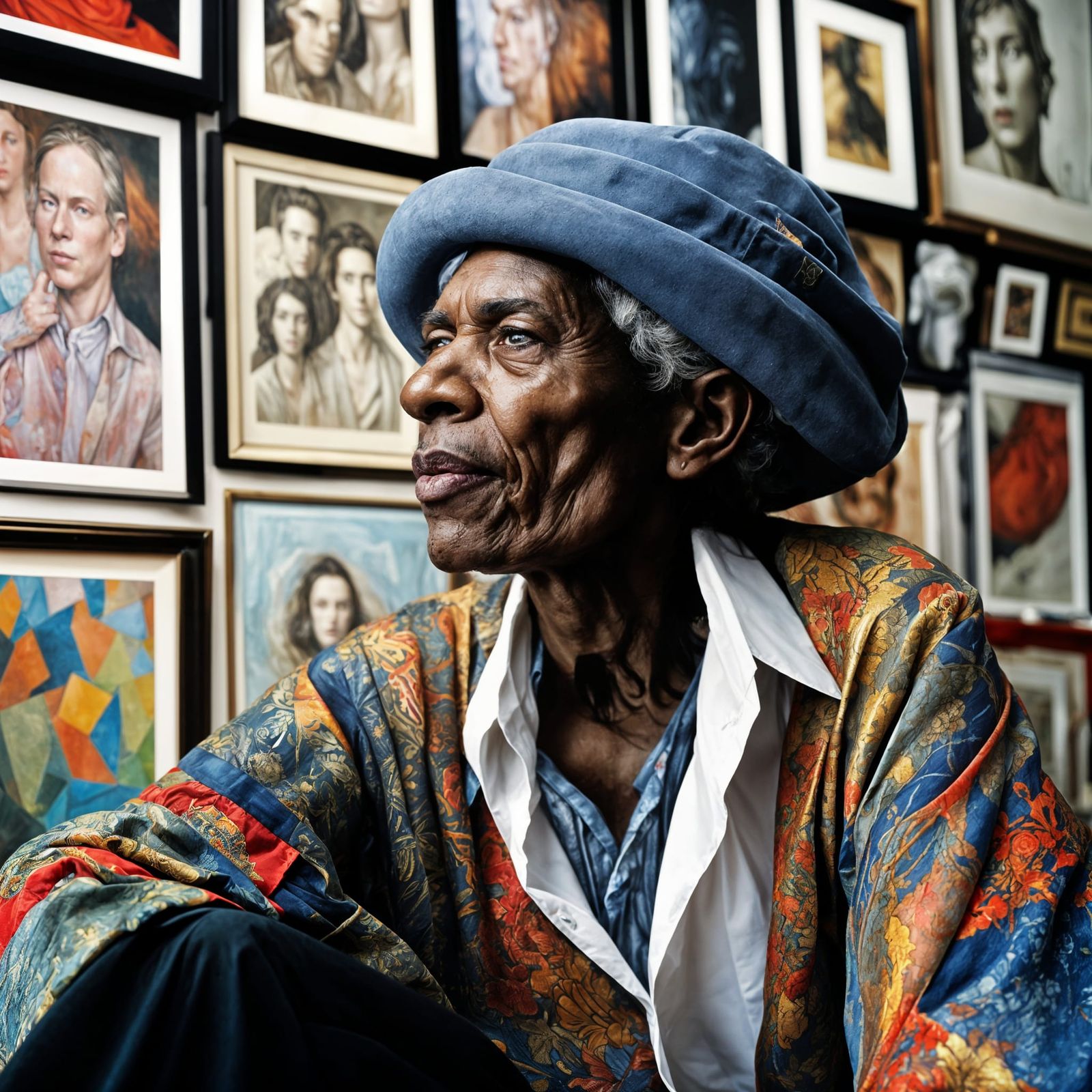 Expressive People in Technicolor Rags: Photorealistic Portra...