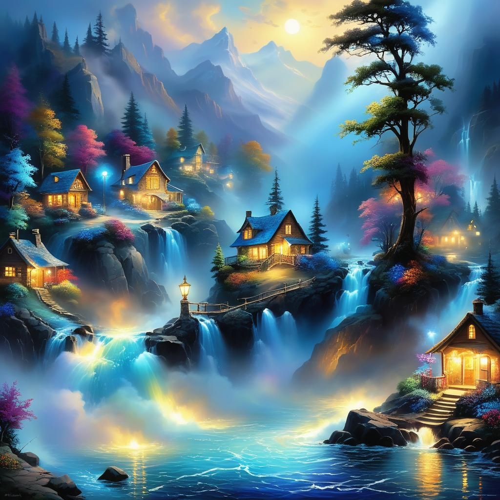 Ethereal Waters of the Land: A Dark Fantasy