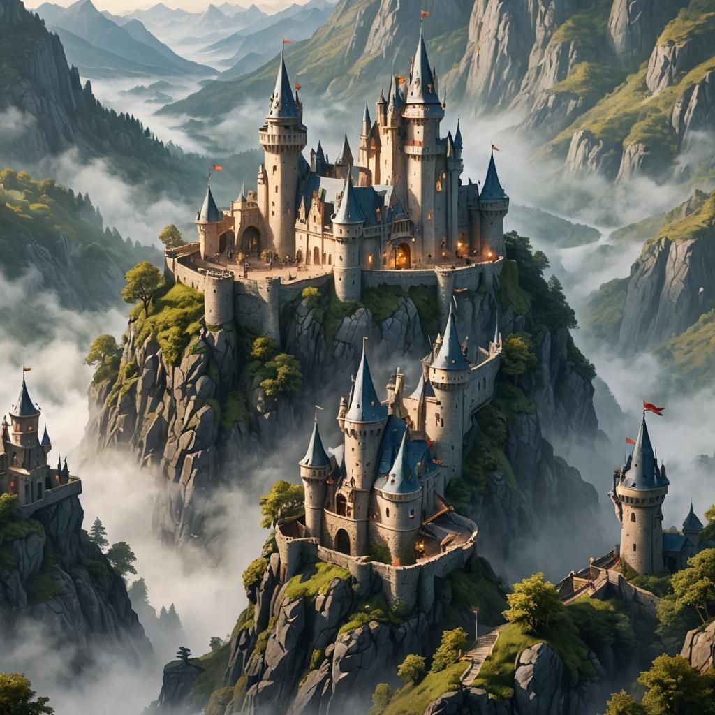 Enchanted Castle Rescue Quest on Misty Mountain