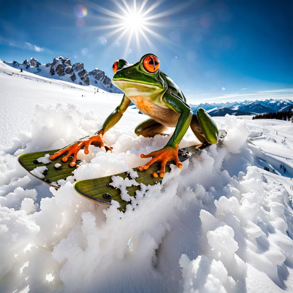 Snow Frog