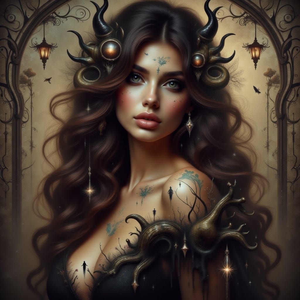 Ethereal Fantasy Maiden in Epic Digital Art