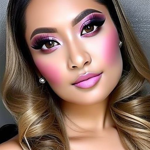 Beautiful Face Generated From Simple Prompt