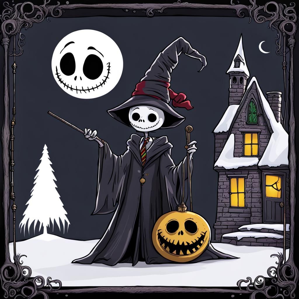 Harry Potter Meets Nightmare Before Christmas