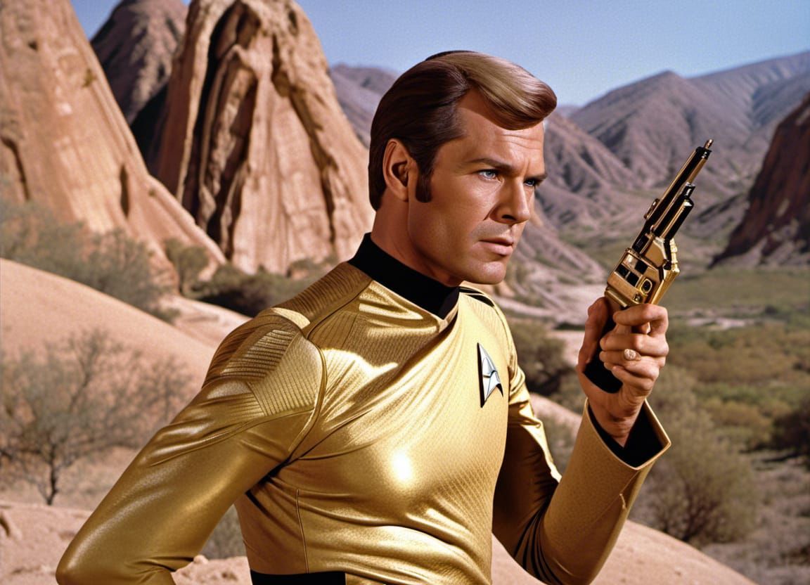 Captain Kirk in Turkish Star Trek Adaptation