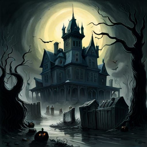 Gothic Haunted House of Horrors