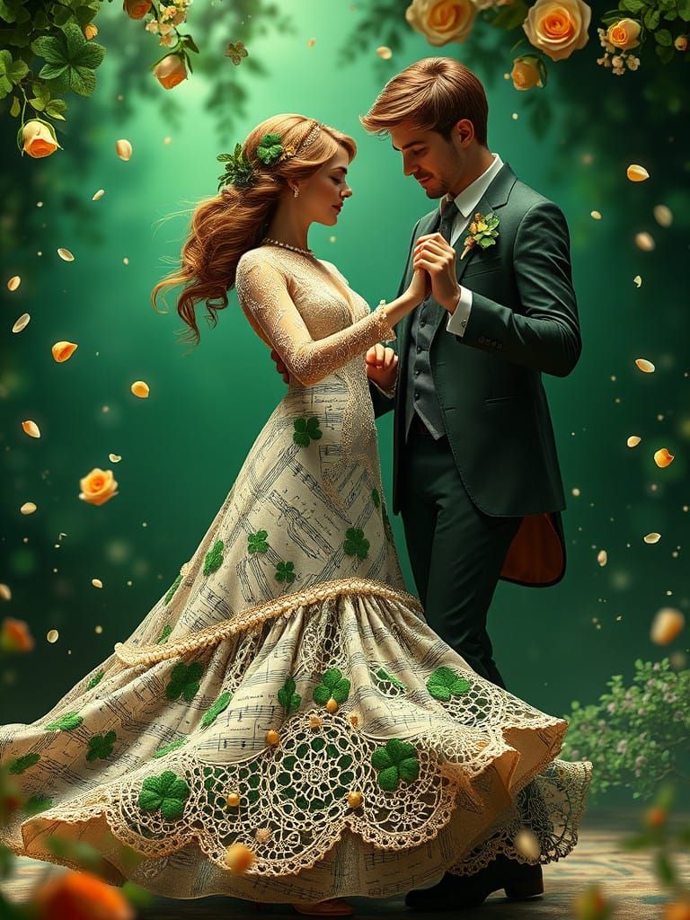 Vintage Irish Romance Blooms on St. Patrick's Day