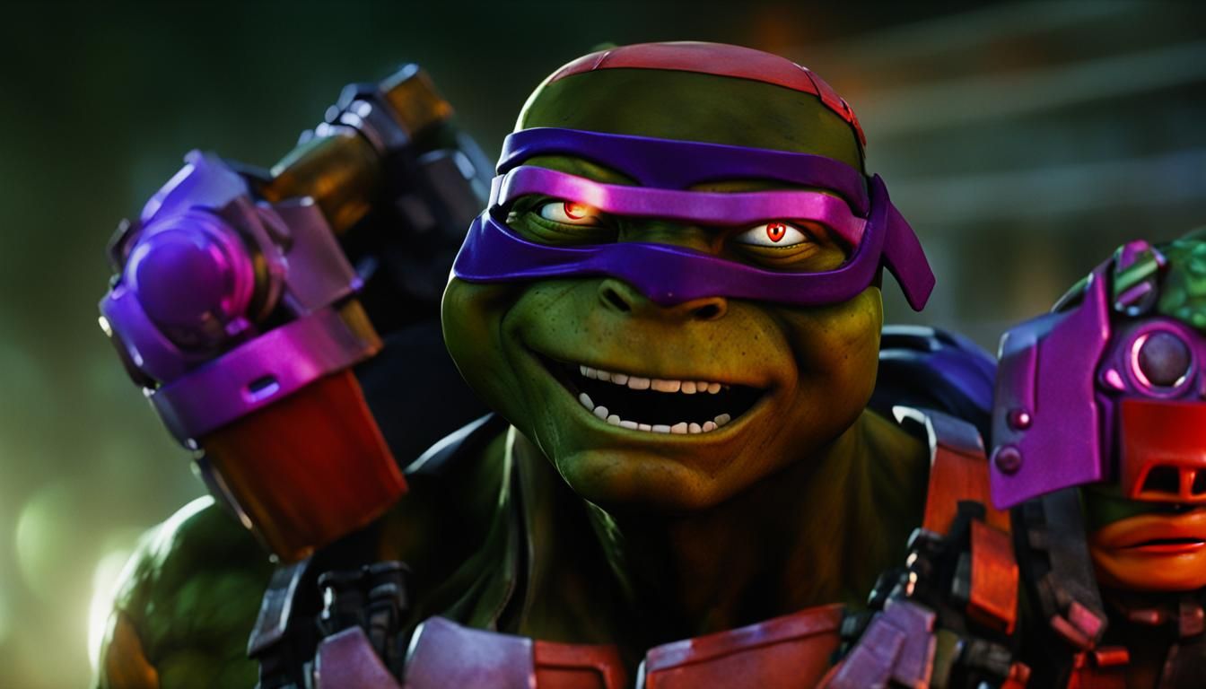 Cyborg Donatello: TMNT Reimagined