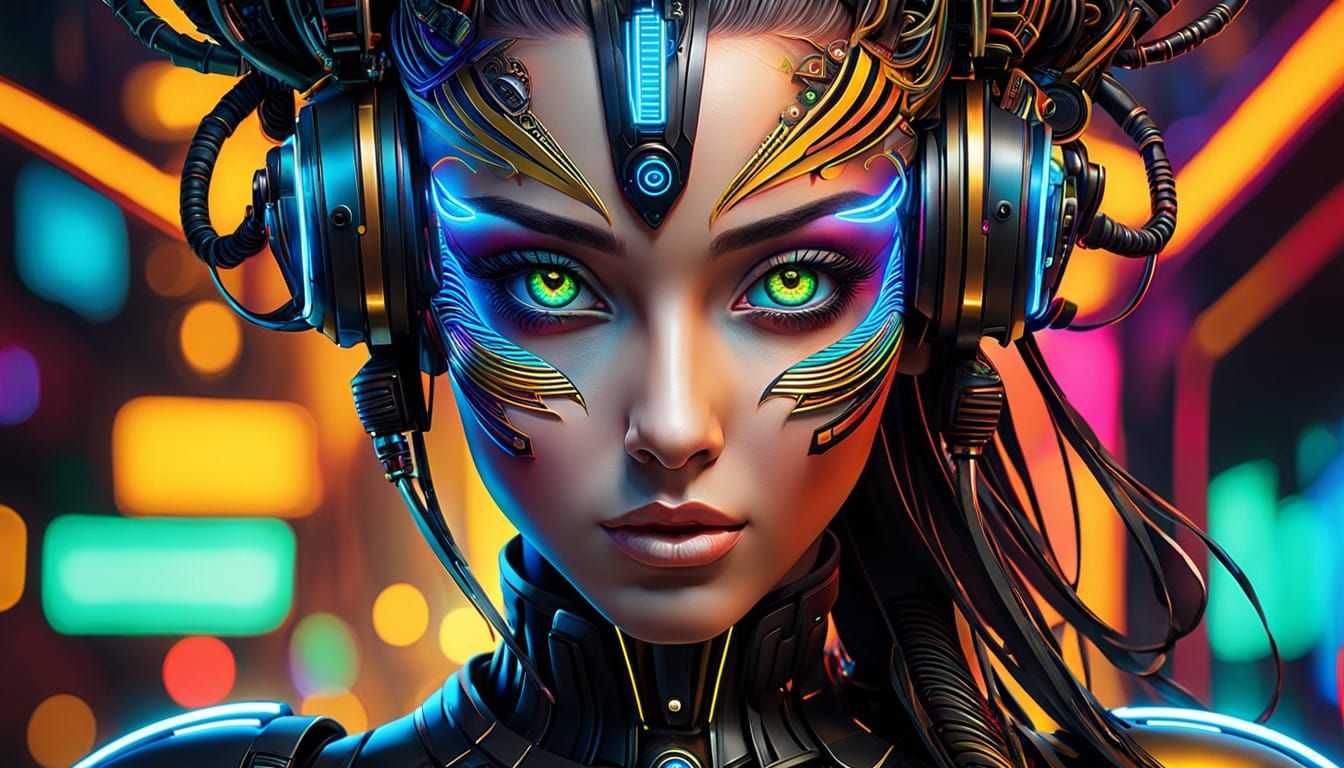 Neon Lights with CyberPunk