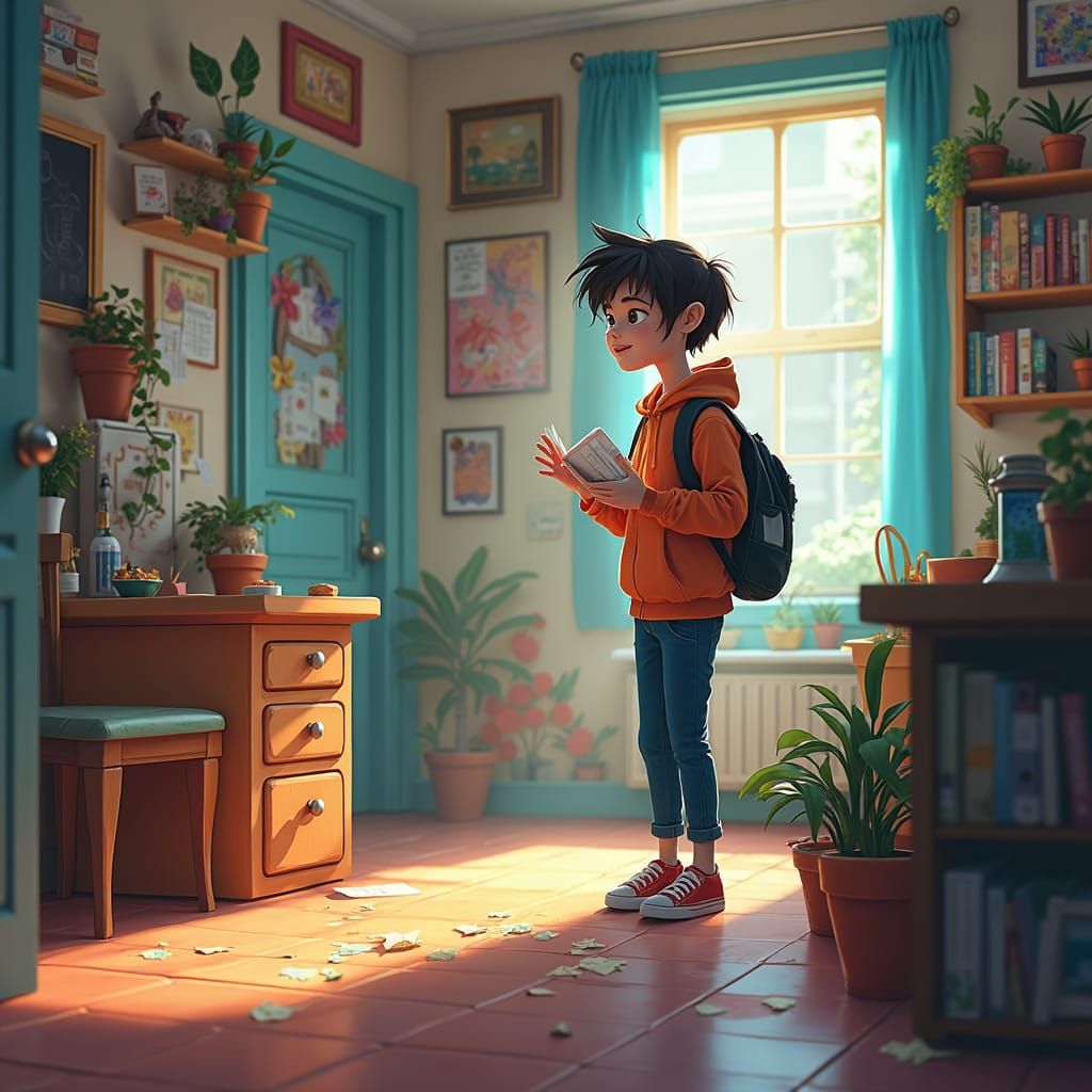 Casual Greeting in a Relaxed Environment